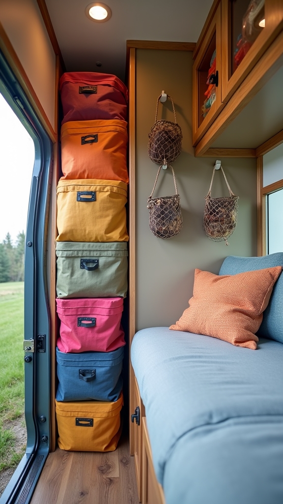 create versatile storage areas