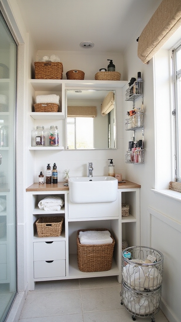 creative bathroom storage solutions