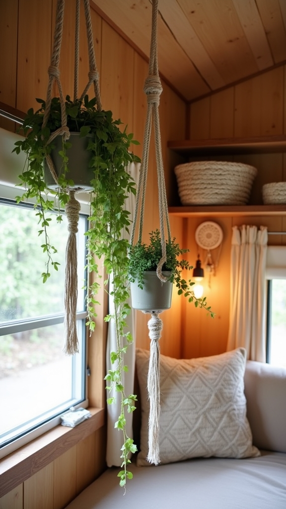 creative macram space savers