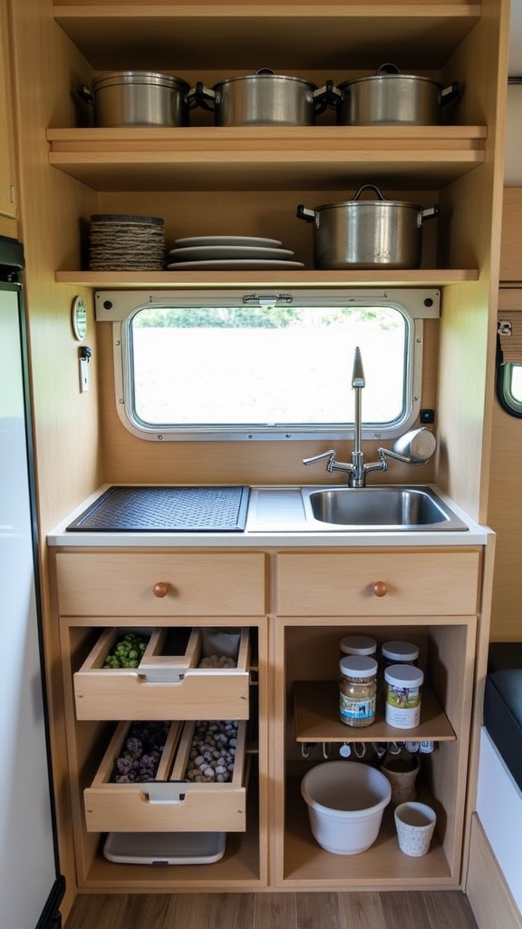 efficient storage for appliances