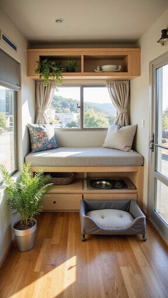 functional space efficient pet furniture