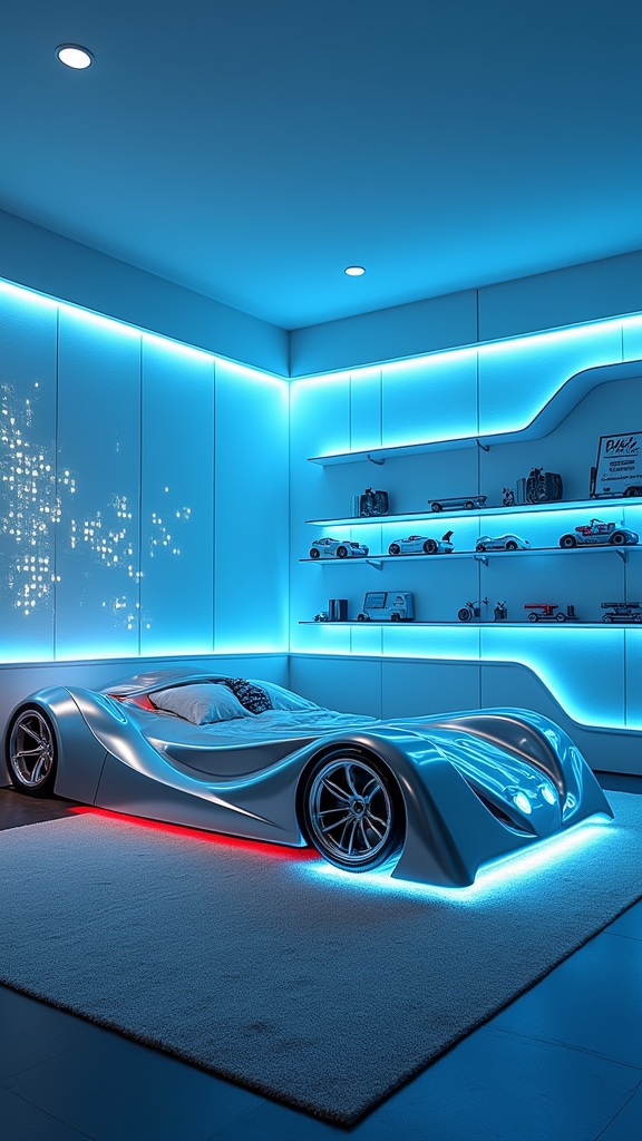 futuristic racing experience envisioned