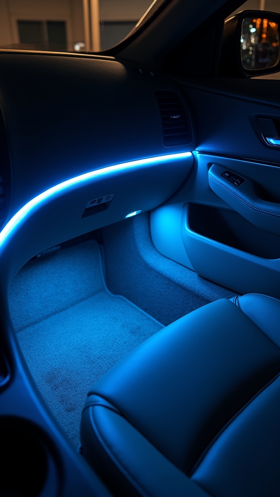 interior car light installation