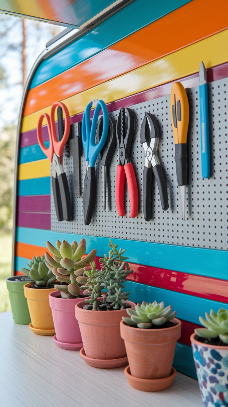 magnetic tool organization solution