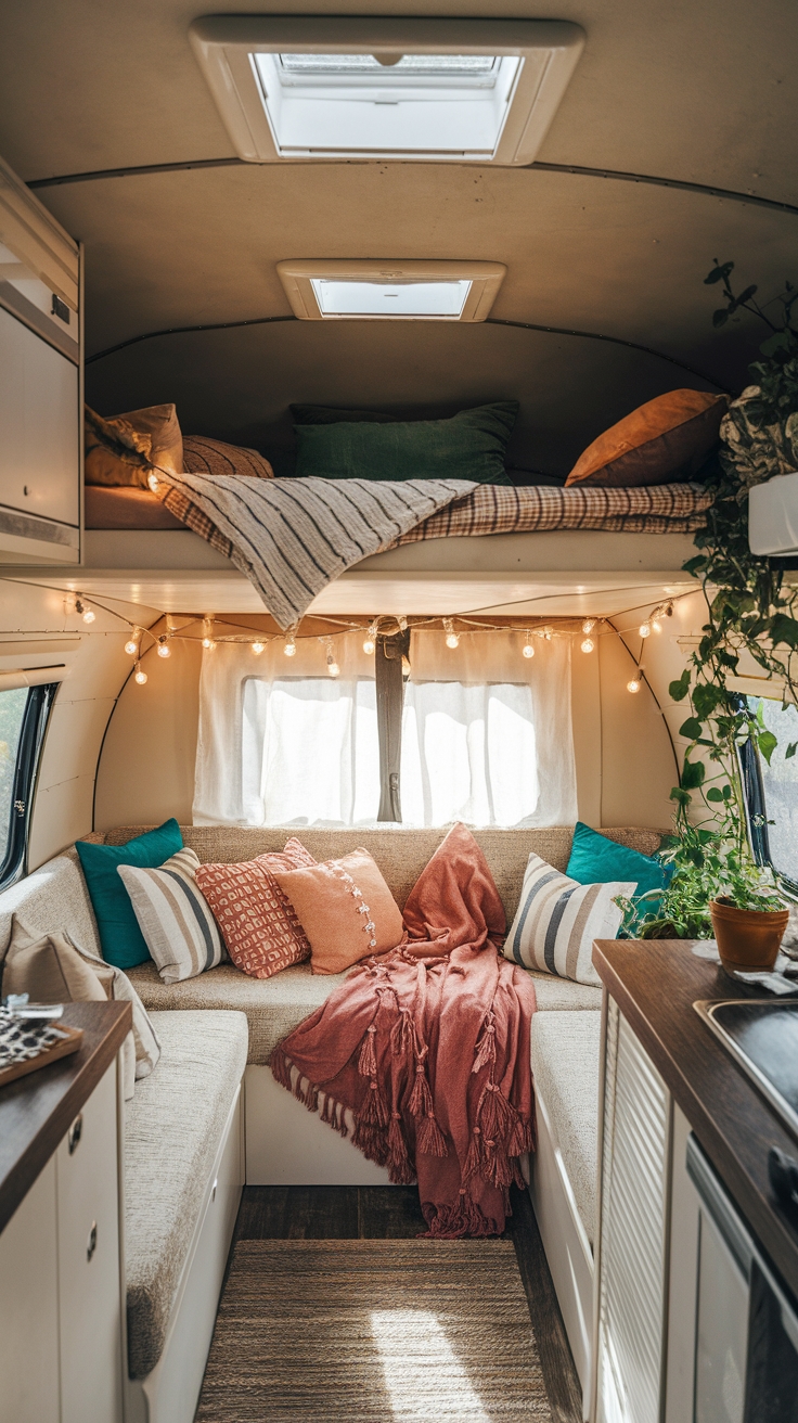 space saving lofted beds