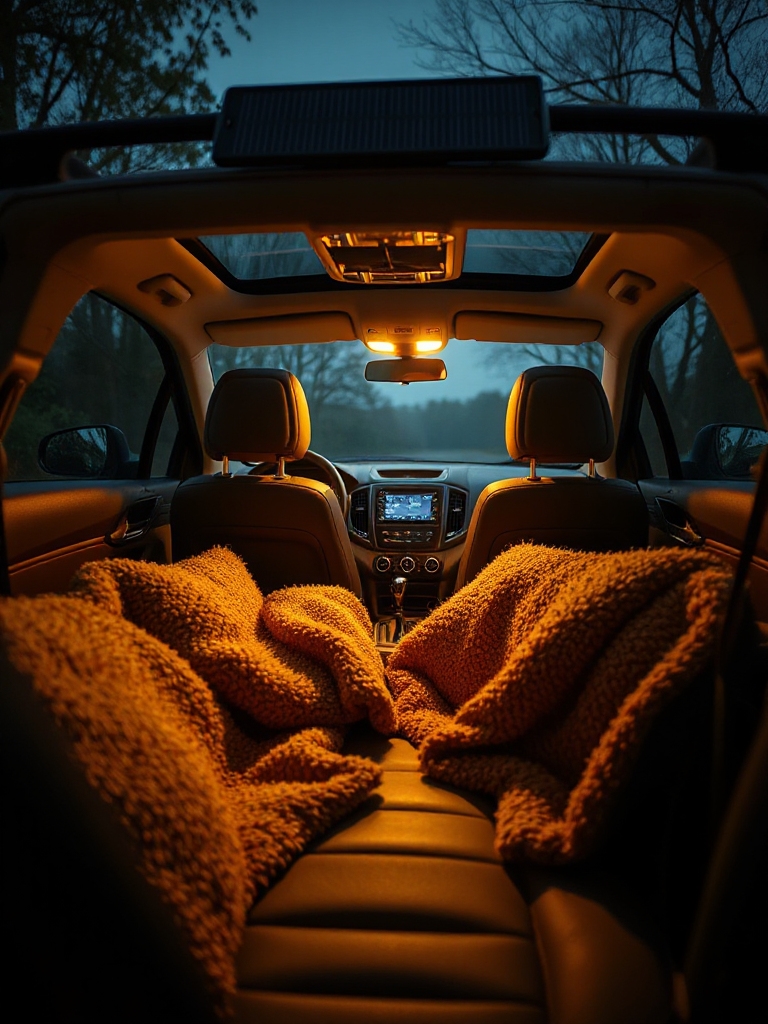 Solar-Powered LED Lighting System