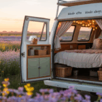 20 Feminine Camper Van Interiors Ideas with Personality
