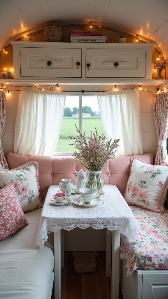 Shabby Chic Furniture Arrangements