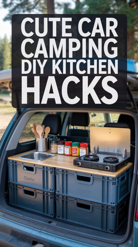 Create a DIY Camp Kitchen Using Storage Totes