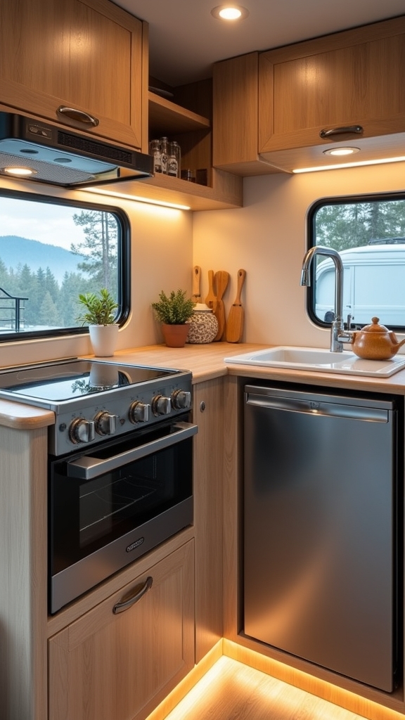 Efficient Kitchen Triangle Layout
