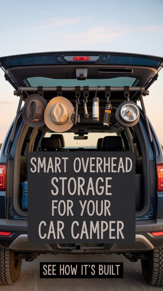 Turn a Belt and Hooks Into an Overhead Storage System