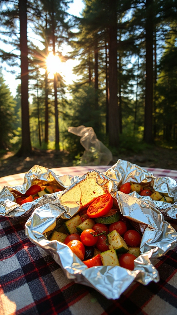 Foil Packet Veggie Meals