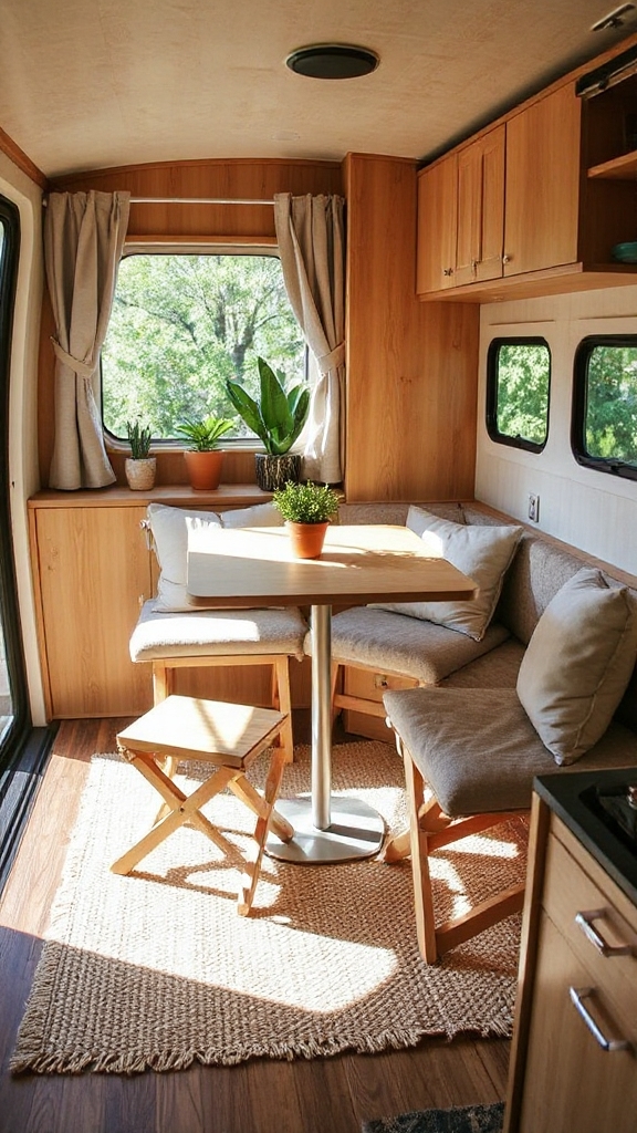 Incorporate Foldable Furniture to Save Space