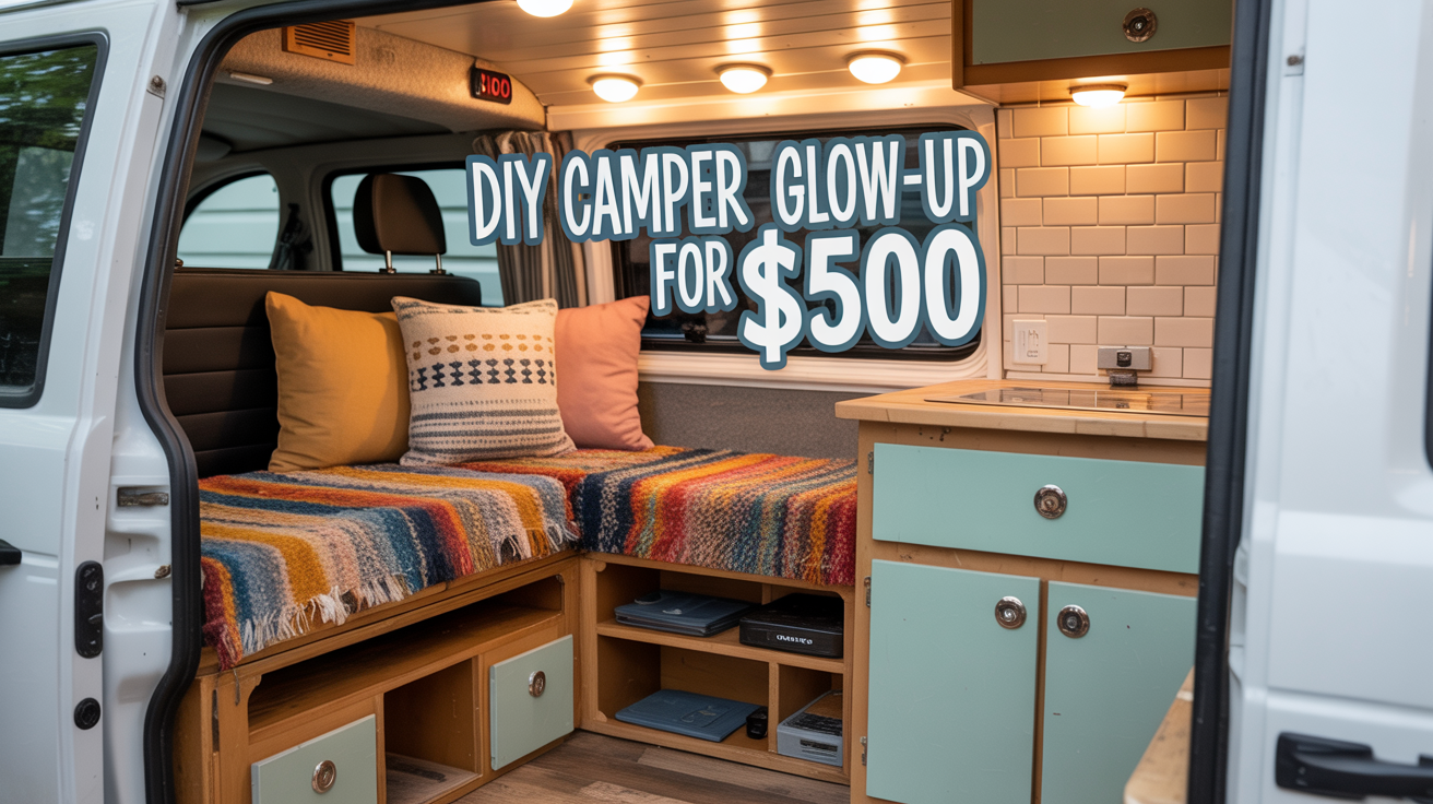 Our $500 Small Camper Makeover That Looks Like a Designer Did It