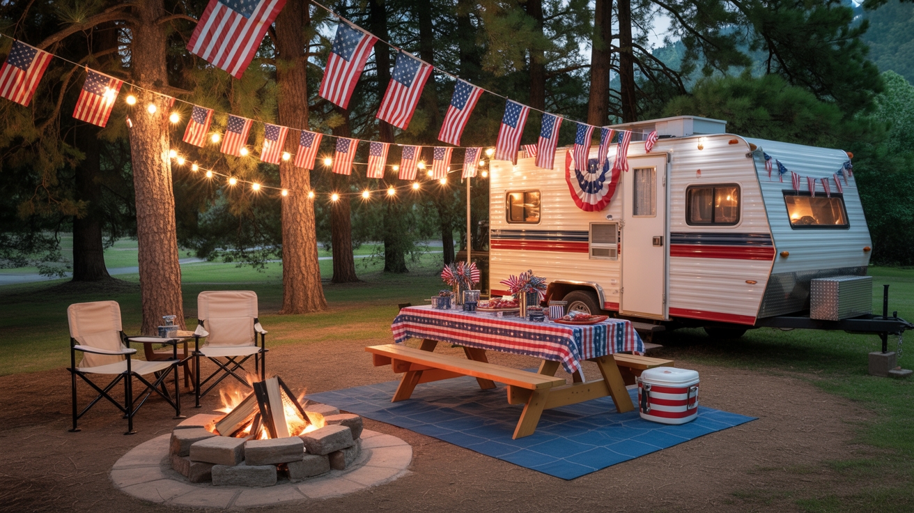 20 RV Campsites That Go All Out for the 4th of July (and How to Join In!)