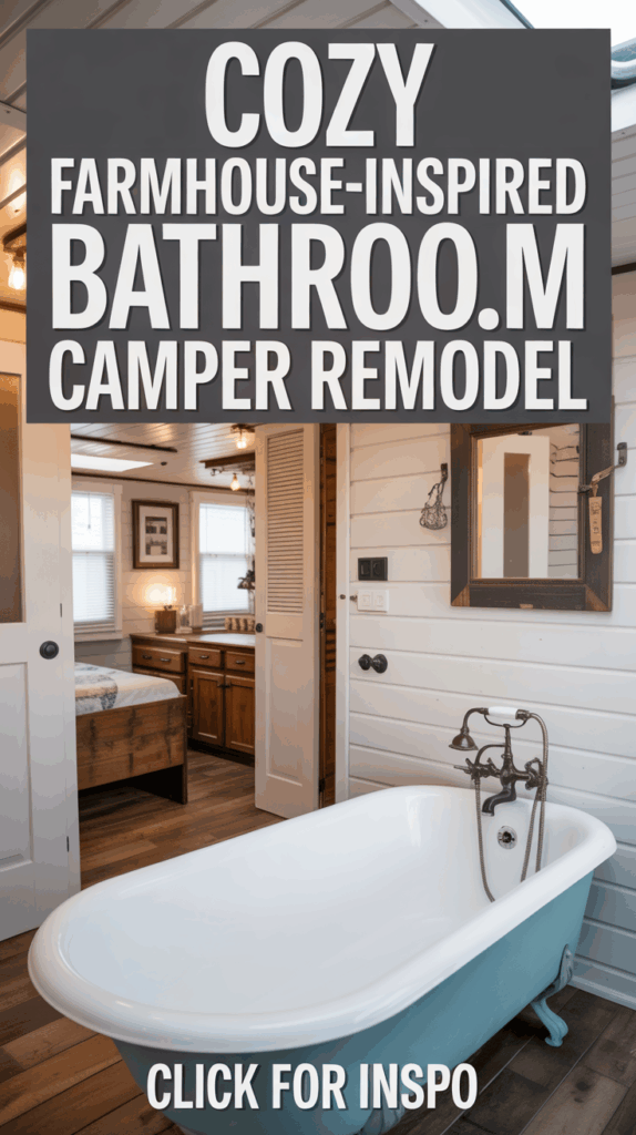Tiny Space, Big Style: Camper Remodel Ideas Bathroom Upgrade