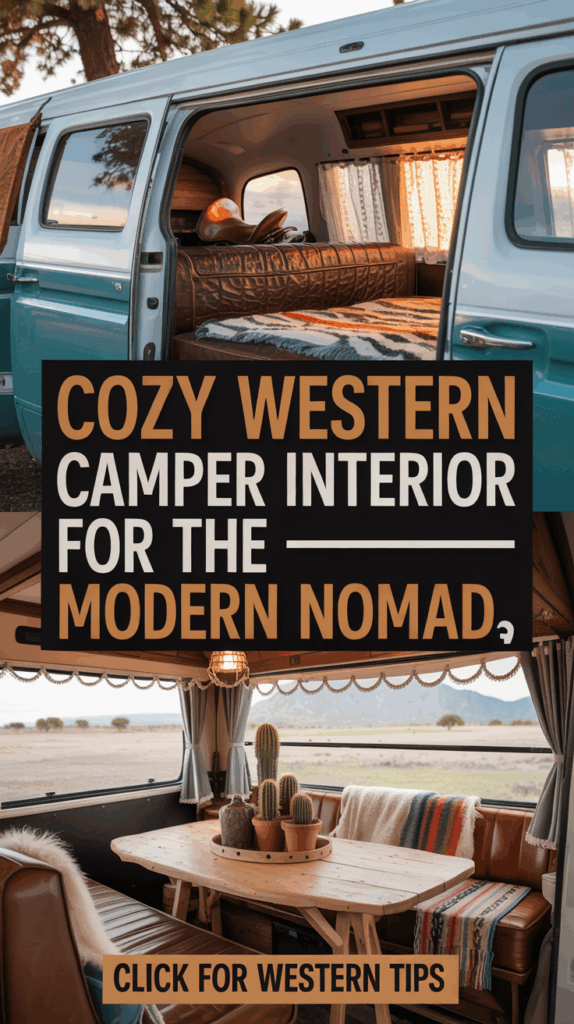 Frontier Feels: Western-Inspired Camper Remodel Ideas