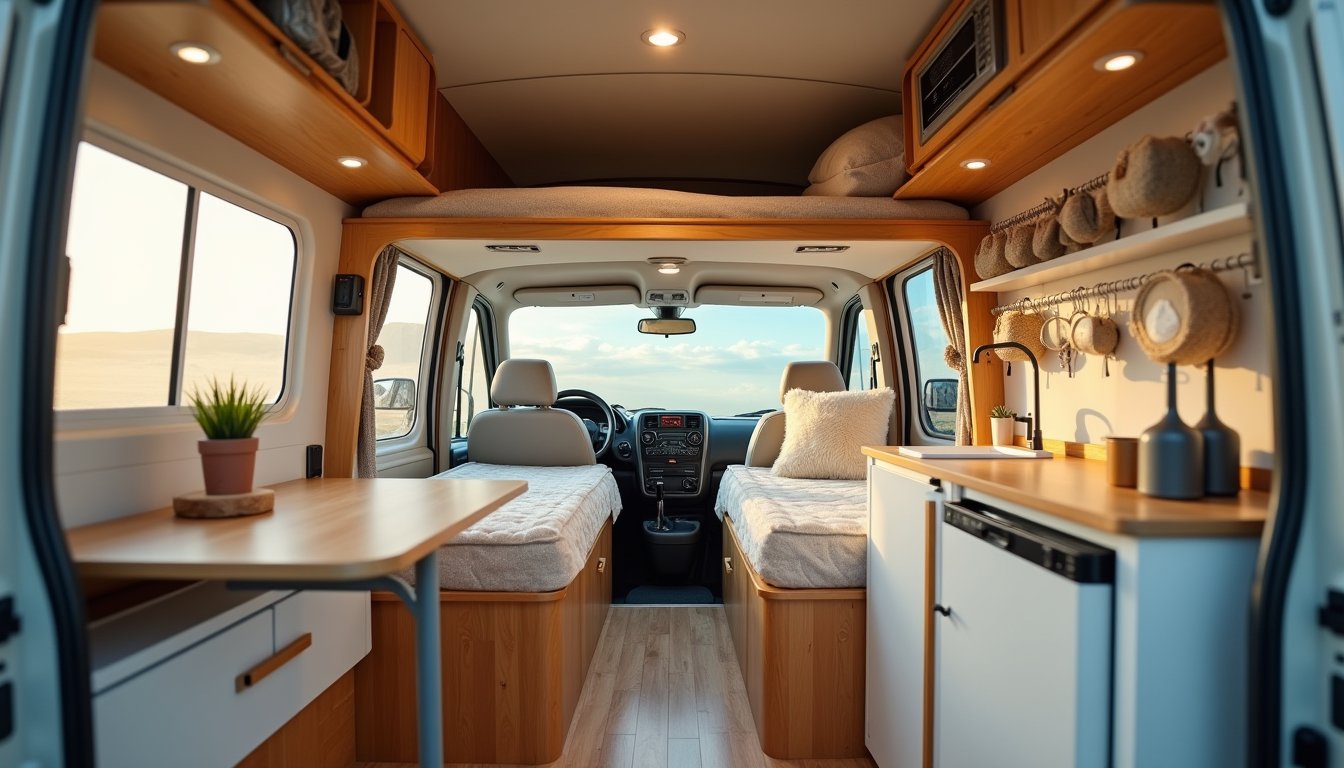 20+ Space-Saving Ideas for Small Camper Vans