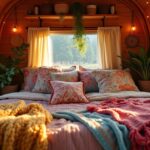 23+ Bohemian Camper Ideas for Moms Who Love Color and Texture