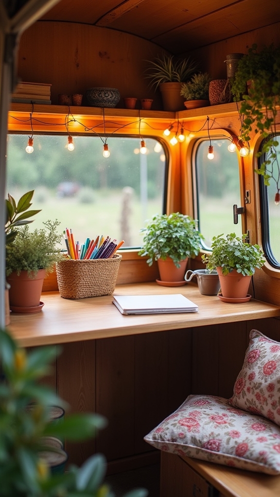Crafting a Compact and Chic Workspace