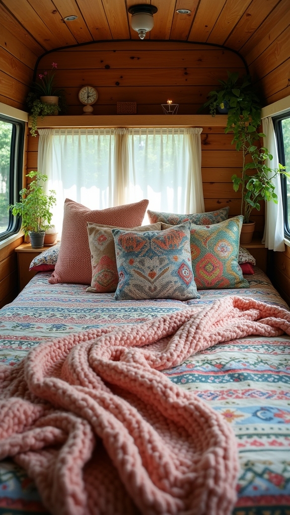 Creating a Cozy Sleeping Space With Layered Textiles