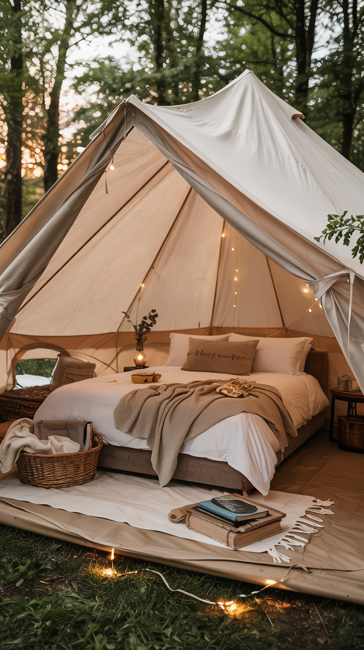  Experience Luxury in a Bell Tent