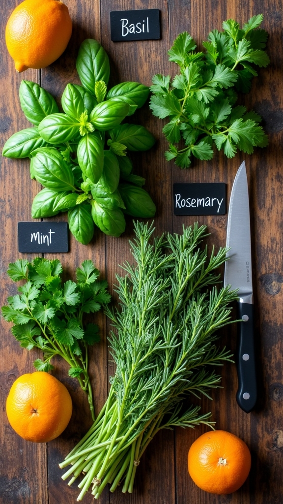 How to Use Basil, Mint, Cilantro, and More in Campsite Meals