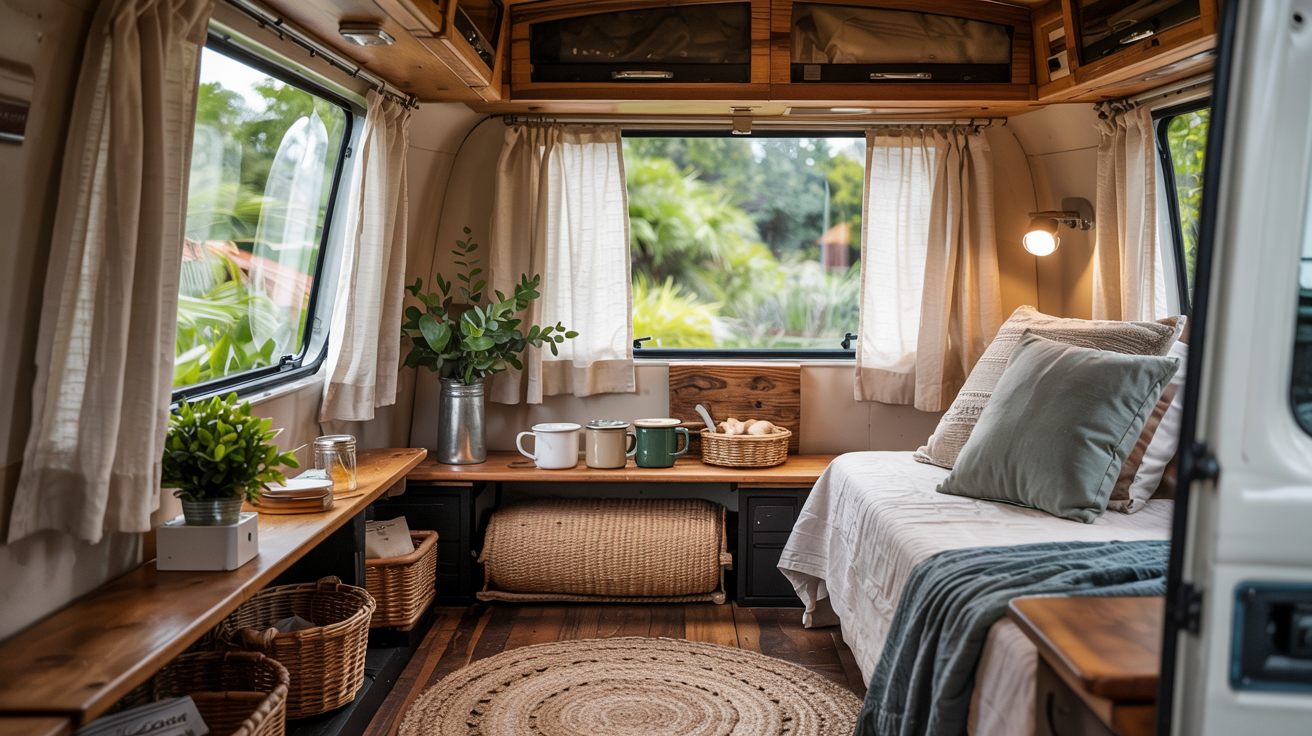 Rustic Farmhouse Camper Makeovers for a Peaceful Summer Escape