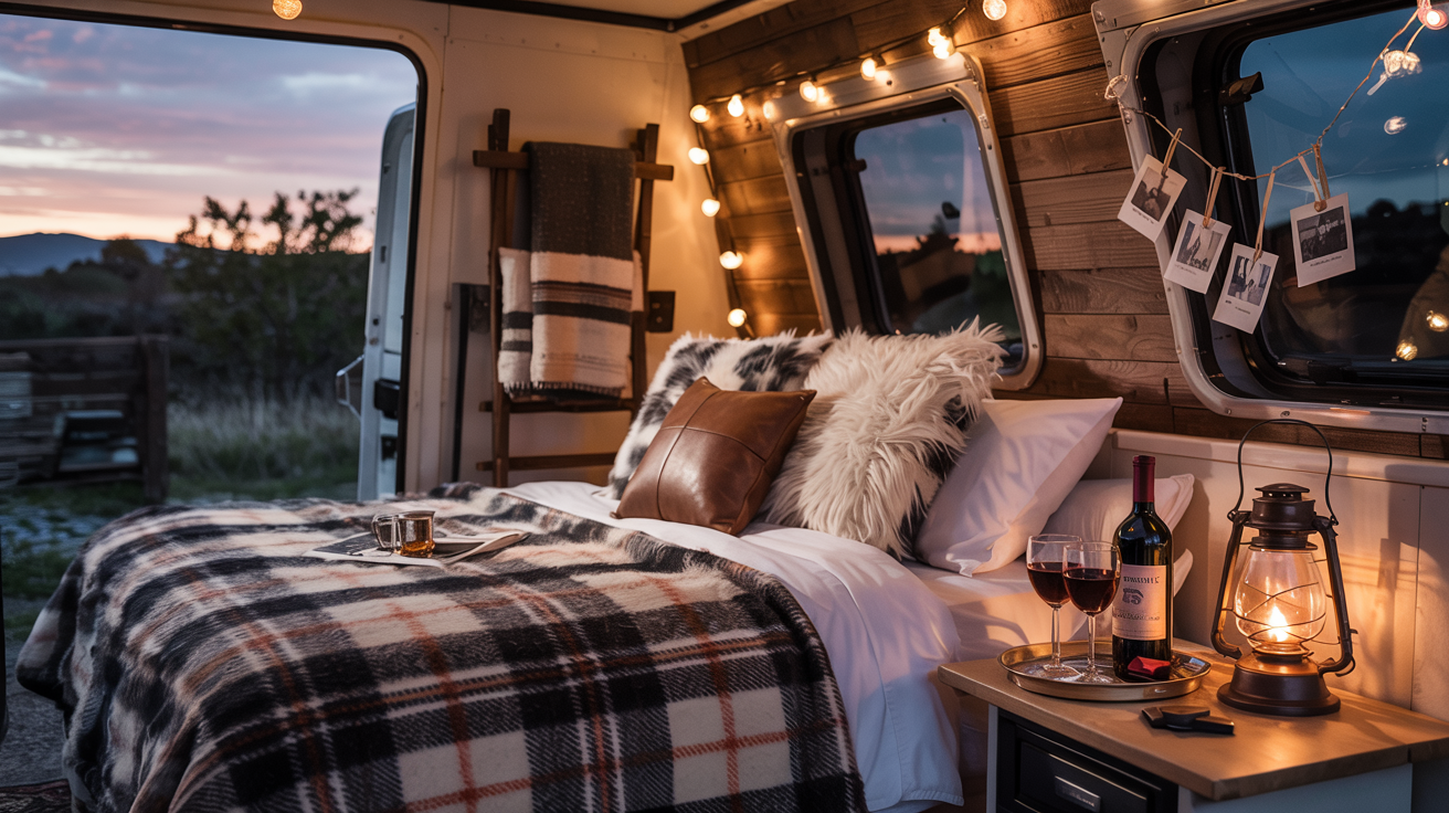 The Best Camper Decor Tips for Creating a Romantic Bedroom on the Road