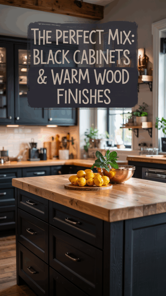 Introduce Warmth Through Softer Black Hues