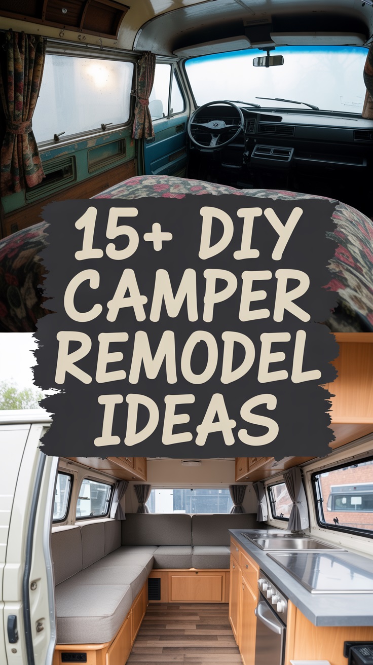 15+ Budget Camper Remodel Ideas That Look Way More Expensive Than They ...