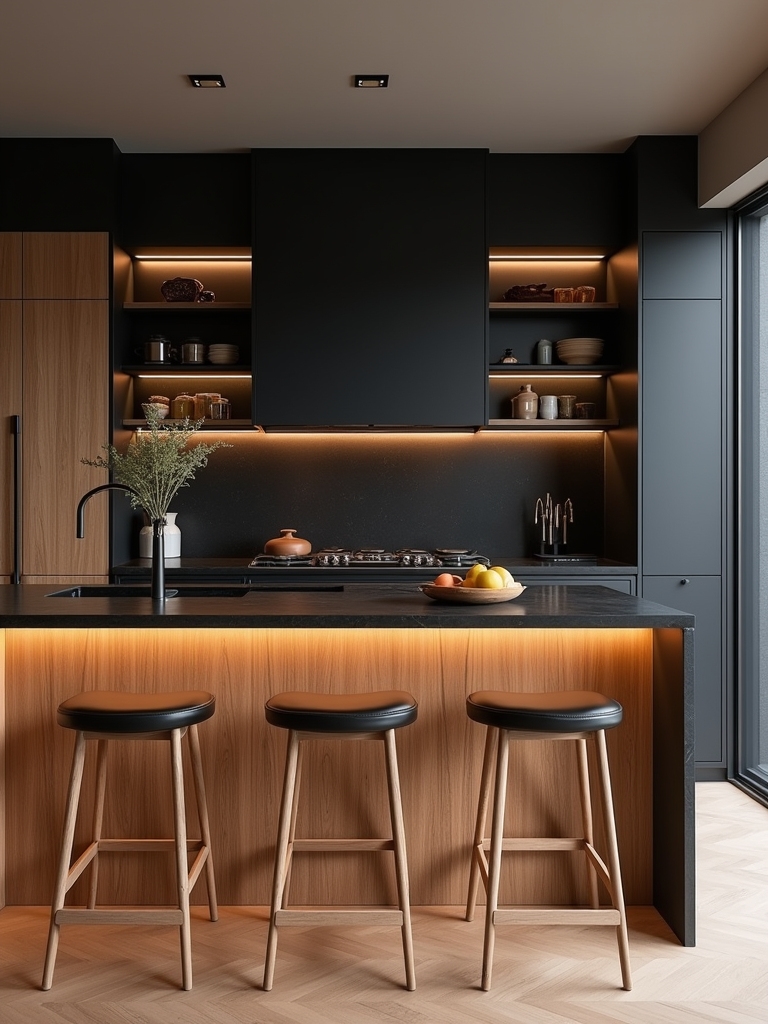 Opt for Matte Black Finishes