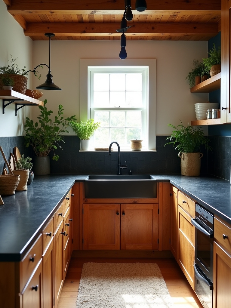 Design With Black Stone Countertops