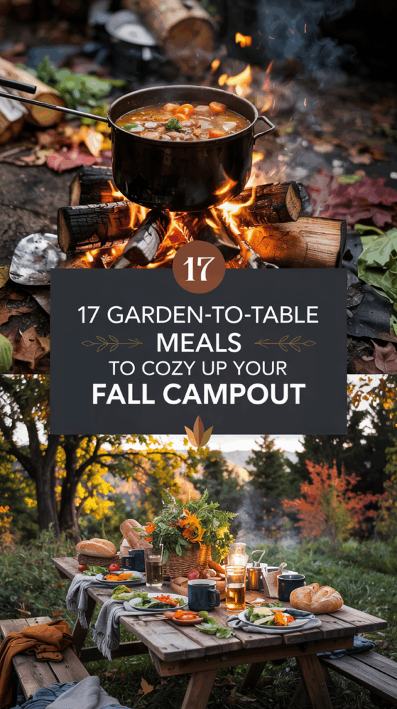 17 Garden-to-Table Fall Camping Outdoor Easy Meals