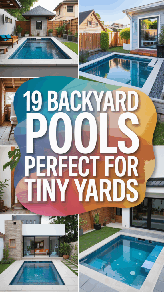 19 Clever Tiny Pool Designs That Won’t Eat Up Your Lawn