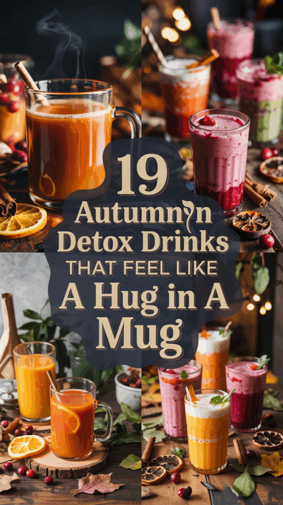 19 Warm Autumn Detox Drinks for Camping and Van Life Mornings