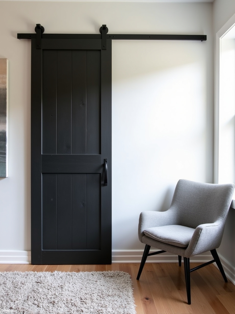 Install Space-Saving Sliding Barn Doors