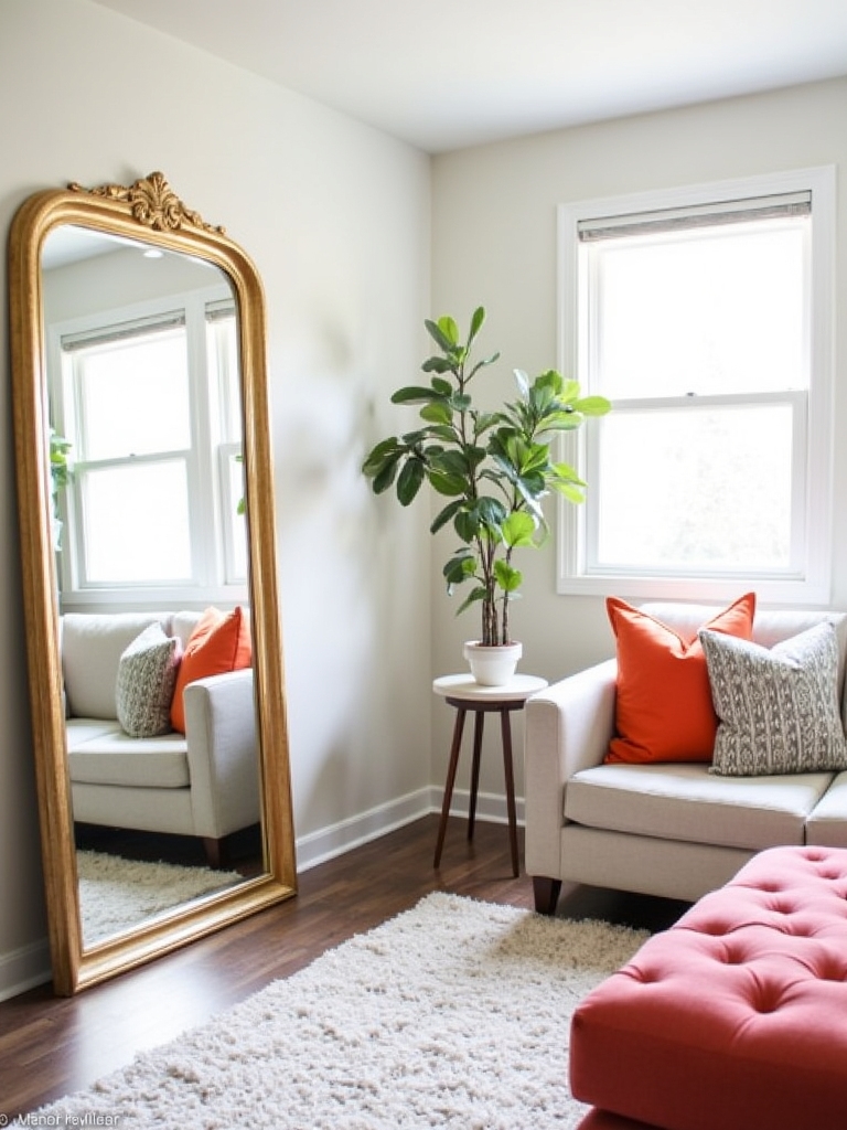 Amplify Space With Large Mirrors