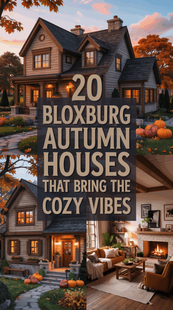 20 Bloxburg Fall House Exteriors That Look Straight Out of a Hallmark Movie