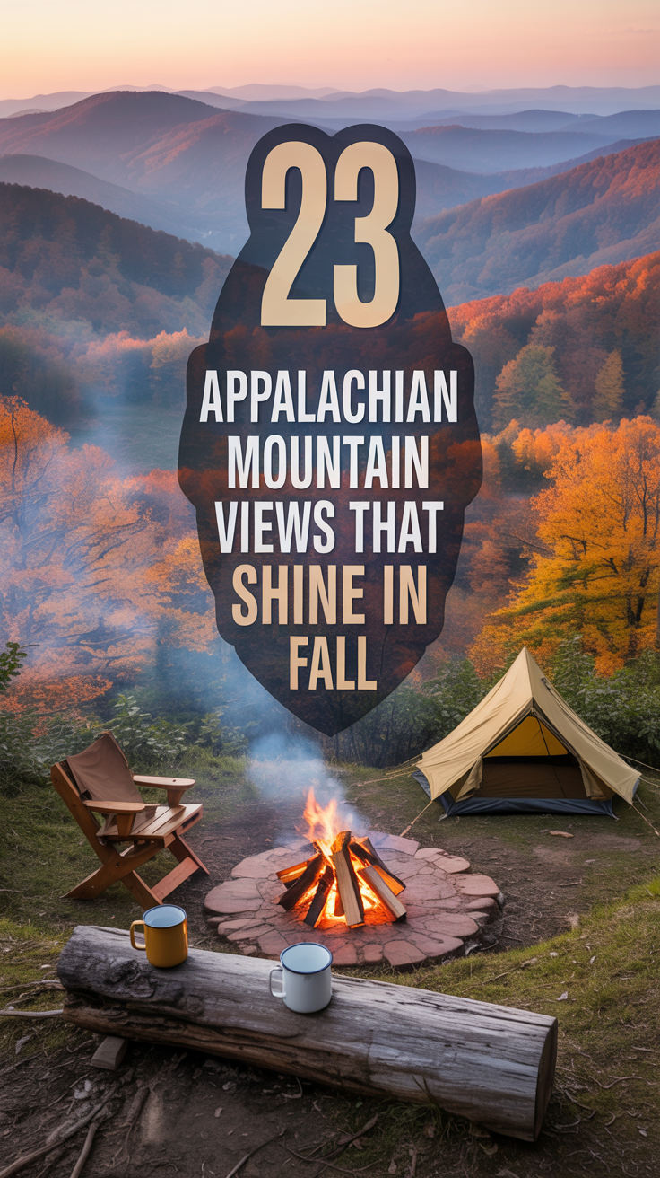 Appalachian Mountains Camping in Fall: 23 Brilliant Peak Travel Views