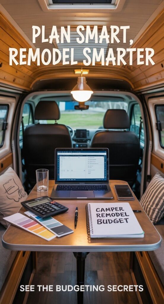 BEFORE YOU BEGIN: BUDGETING FOR A DIY CAMPER REMODEL