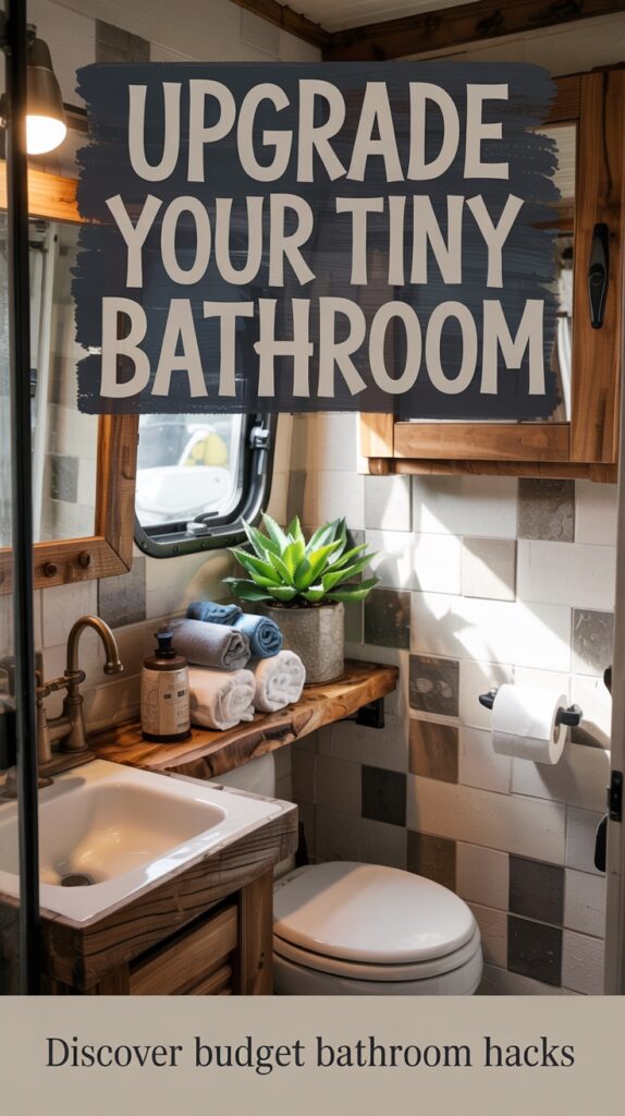 DIY CAMPER REMODEL BATHROOM TIPS FOR SMALL BUDGETS