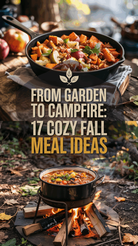 Campfire Bean Chili With Fall Vegetables