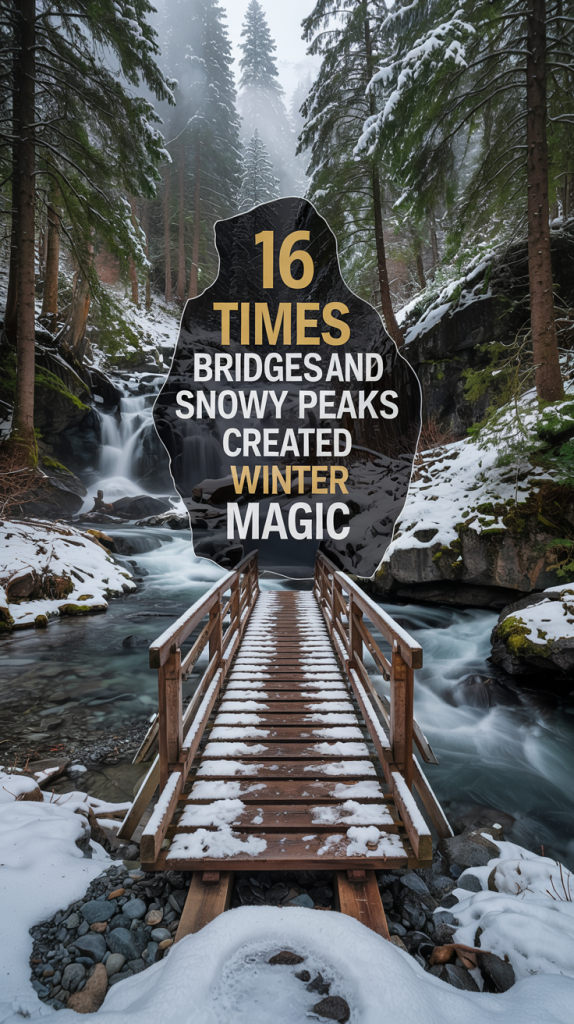 Devils Punchbowl Bridge: Wooden Gateway to Washington's Winter Wilderness