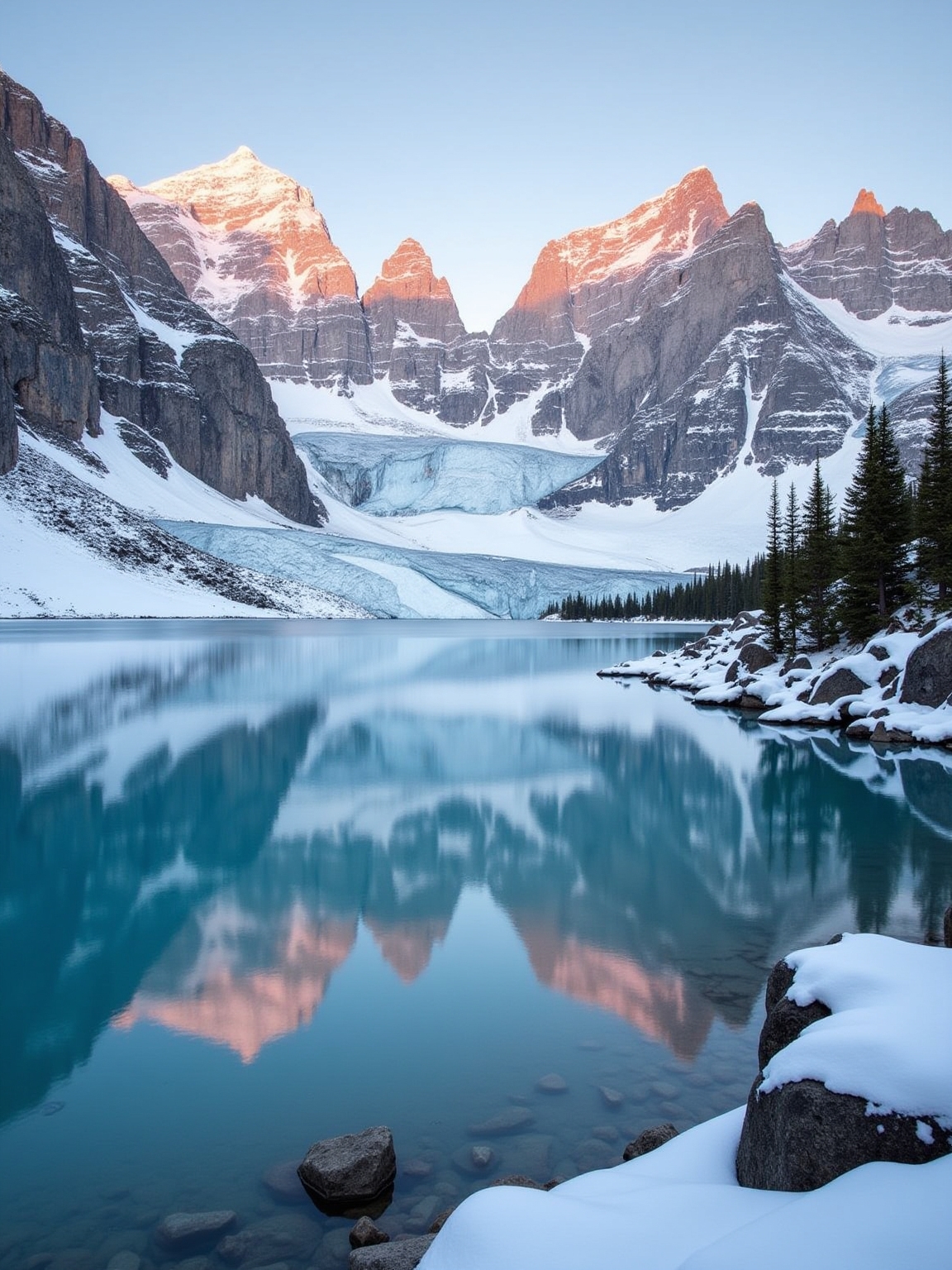 australia s highest glacial lake