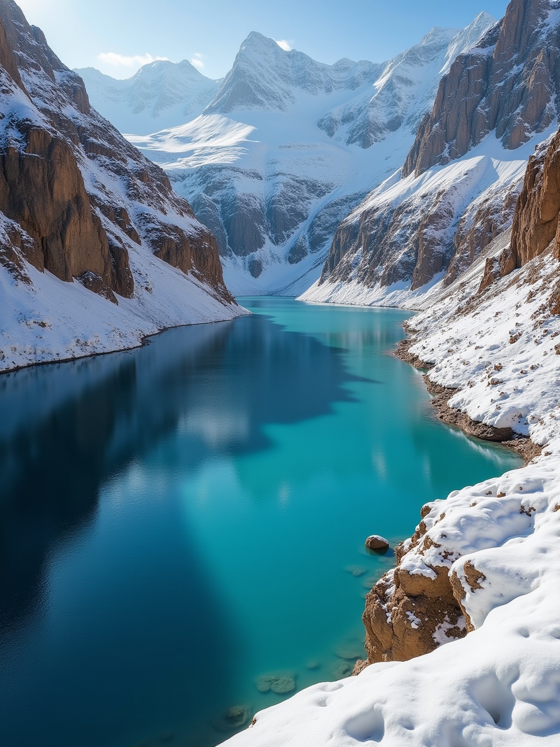 azure alpine lakes oasis