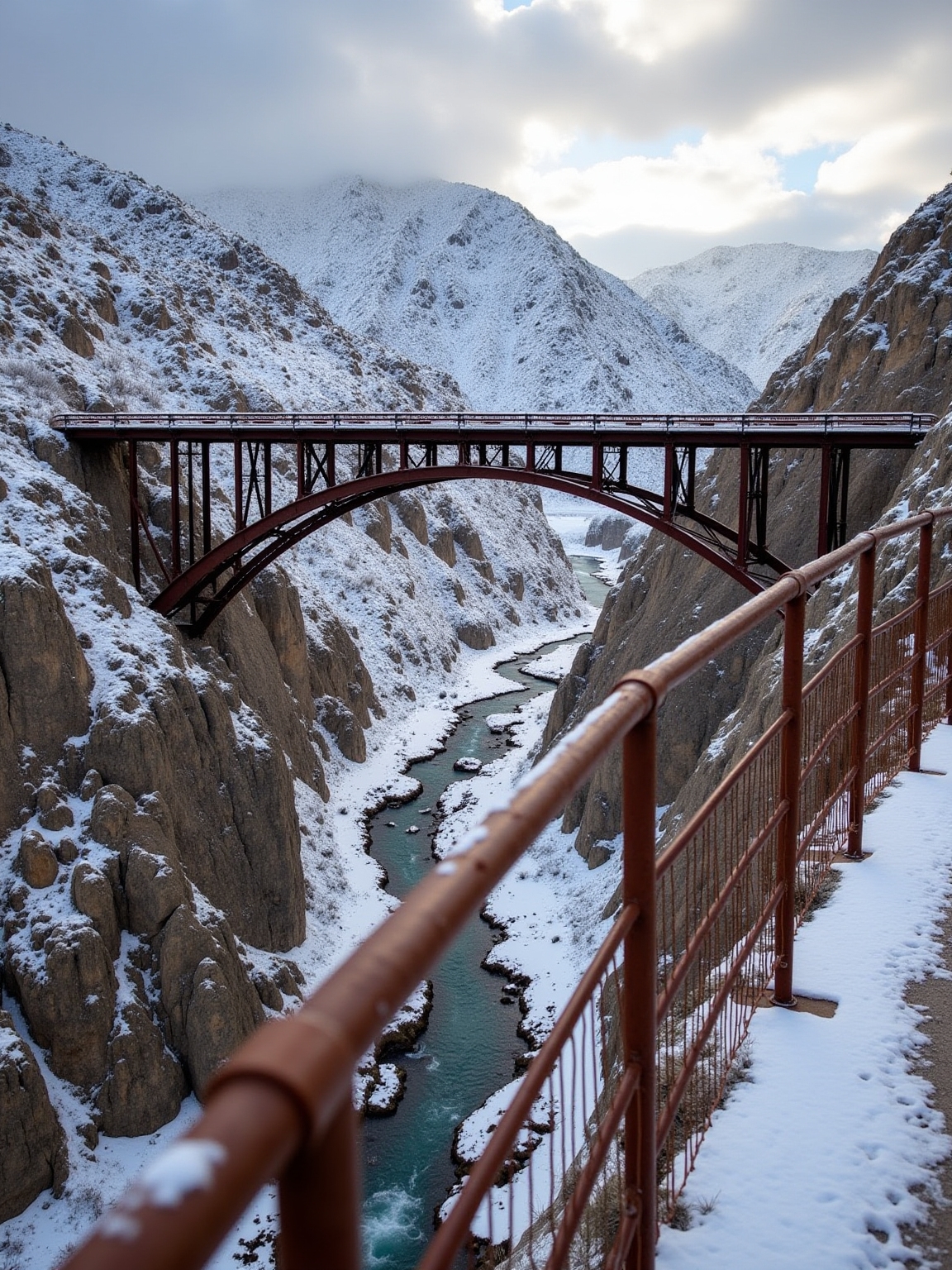 bridge lost in wilderness
