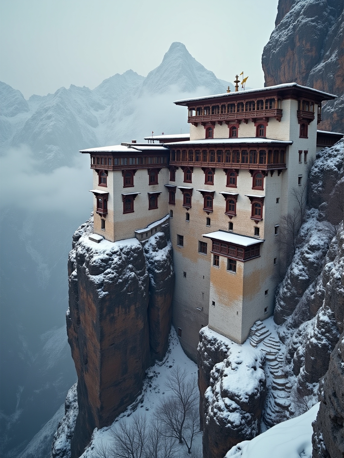 himalayan fortress monastery preserving traditions