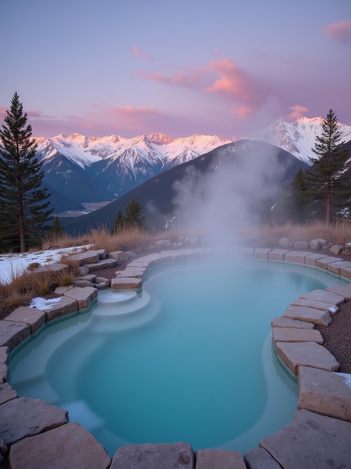 natural mineral hot springs