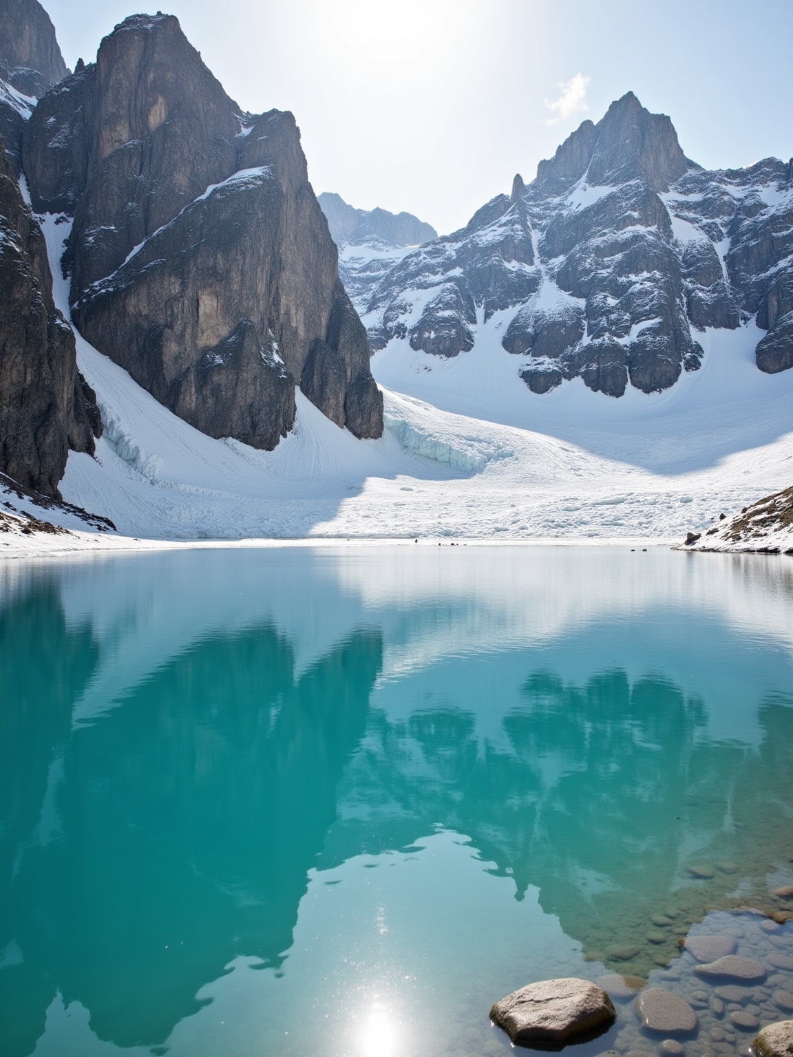 oeschinensee s breathtaking mountain basin